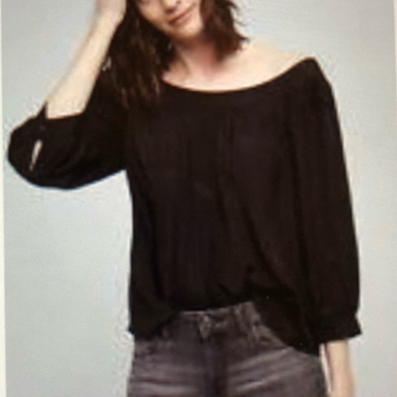 Anthropologie Tops - ⬇️⬇️NWT- Anthropologie Maeve Back Smocked Top